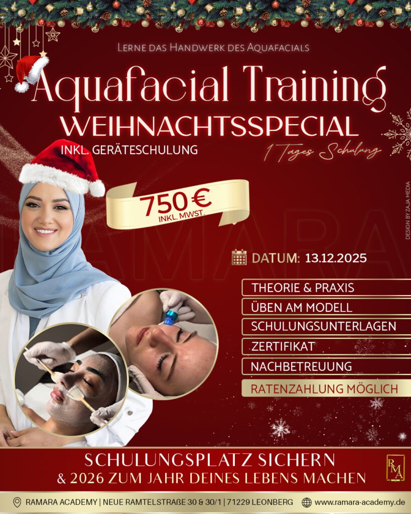 Aquafacial Schulung Leonberg Stuttgart Gerlingen Ditzingen Ludwigsburg